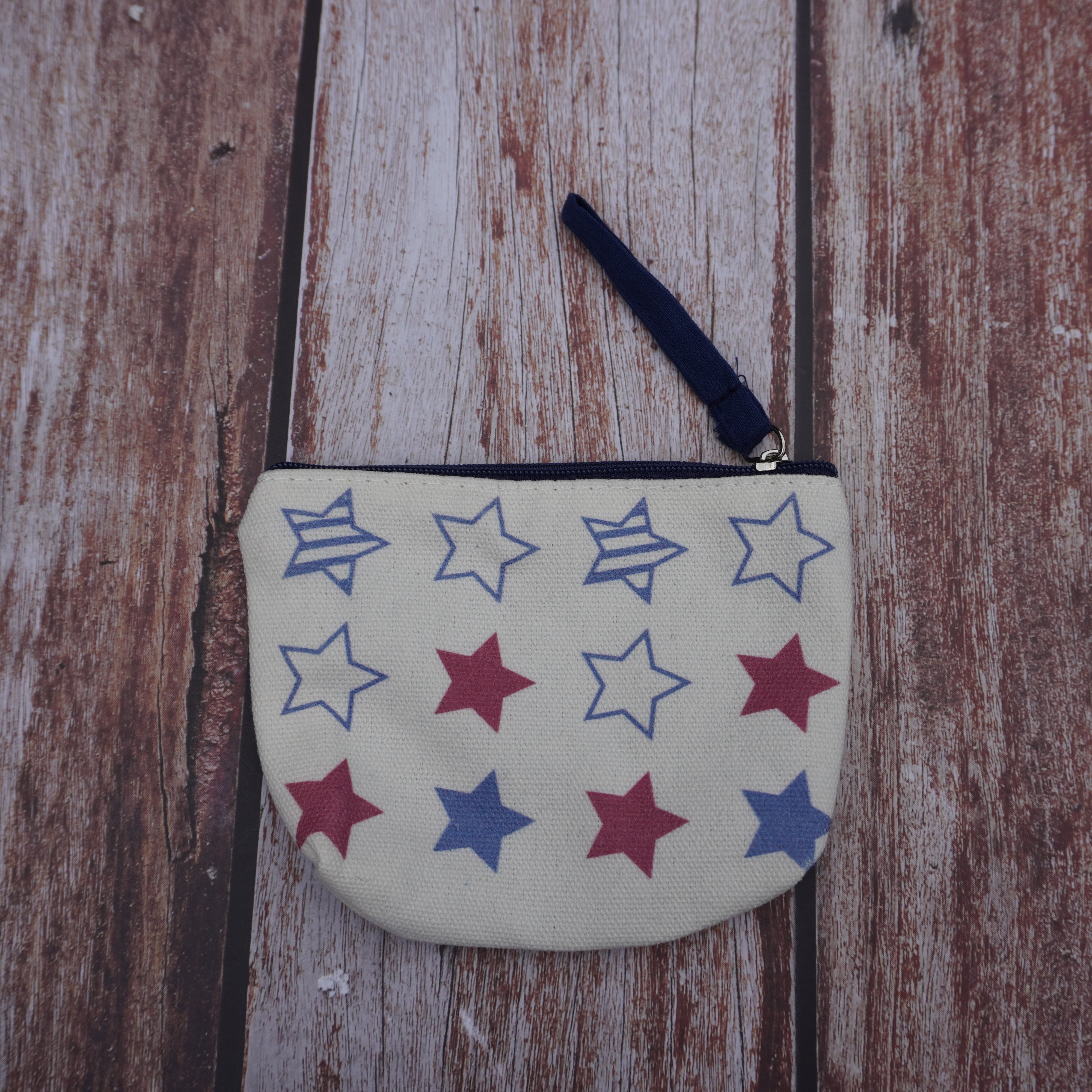 Star Print Notions Pouch