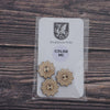 Sunflower Wooden Button Trio