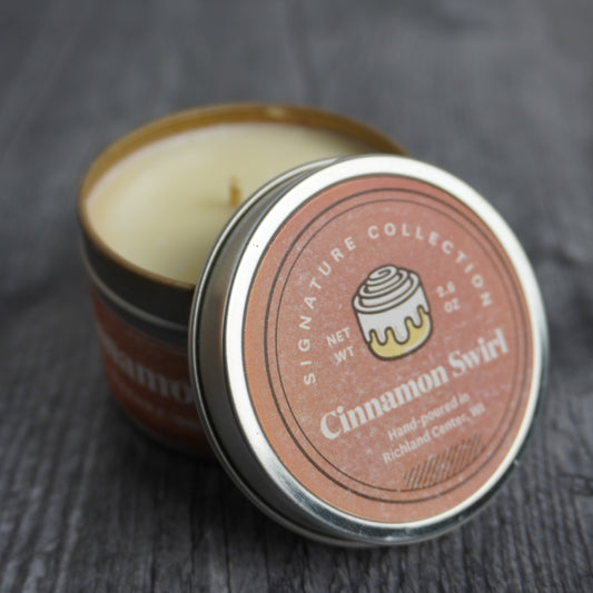 Cinnamon Swirl Soy Candle