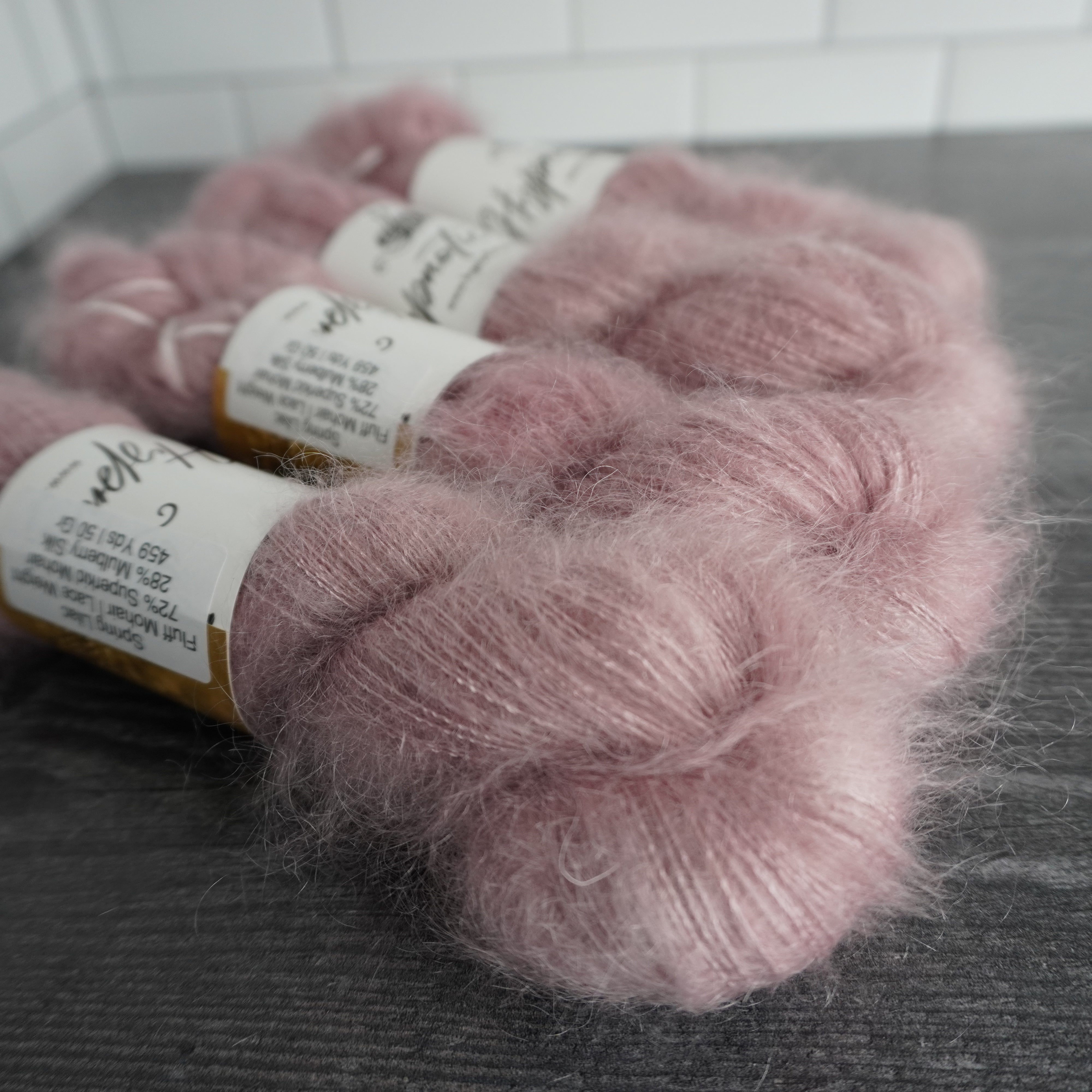 Spring Lilac | Fluff Mohair Lace Weight | 50 grams