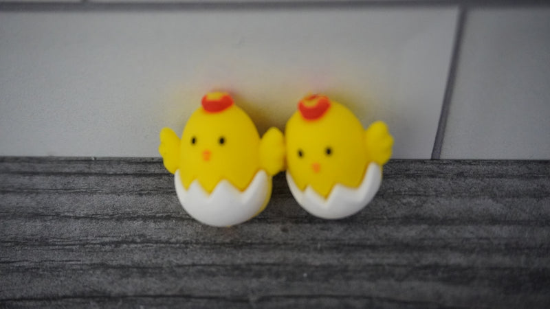 Hatching Chicks Tip Topper Set for Knitting Needles