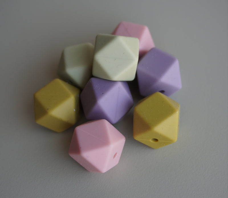 Muted Pastel Tip Topper Set for Knitting Needles