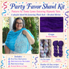 Party Favor Shawl Set | Cue The Confetti + Grape