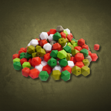 Christmas Hexagonal Tip Topper Set for Knitting Needles