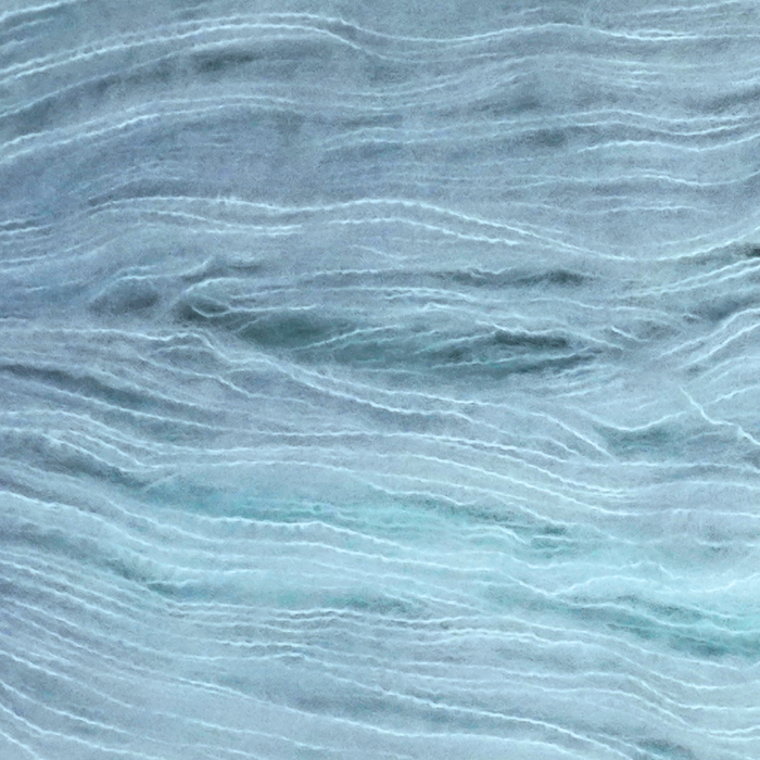Fresh Outta Clucks Brushed Merino lace weight yarn, close-up of the color