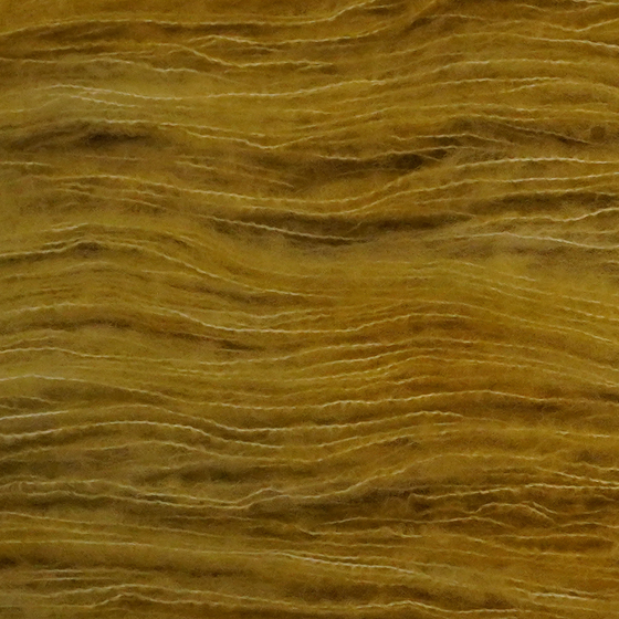 Close-up of Pressed Olive Brushed Merino