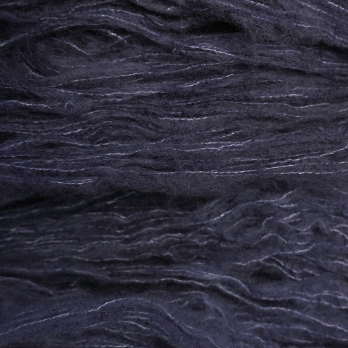 Inkwell Brushed Merino lace weight yarn, close-up of the color