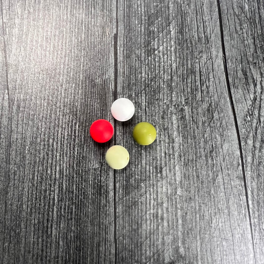 Holiday Round Tip Topper Set for Knitting Needles | 4 Colors