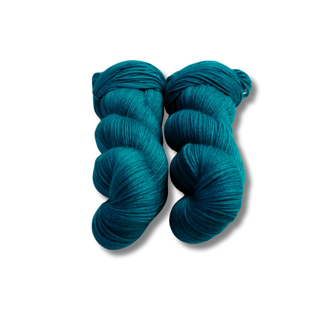 Twilight Pines | Fingering Weight | Plush Sock Base