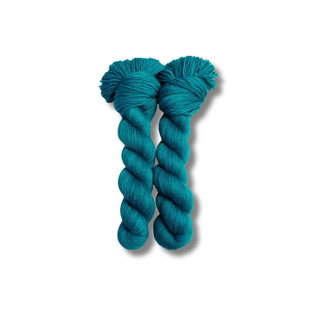 Twilight Pines | Fingering Weight | Plush Sock Base