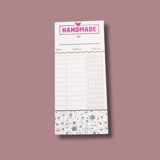 Yarnable Progress Tracker - Pink