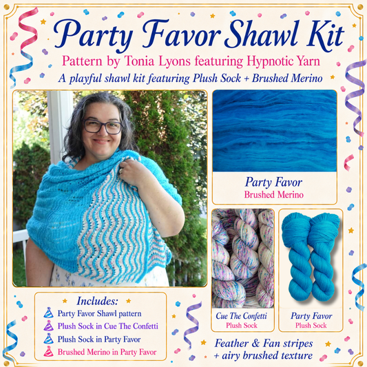 Party Favor Shawl Set | Cue The Confetti + Party Favor