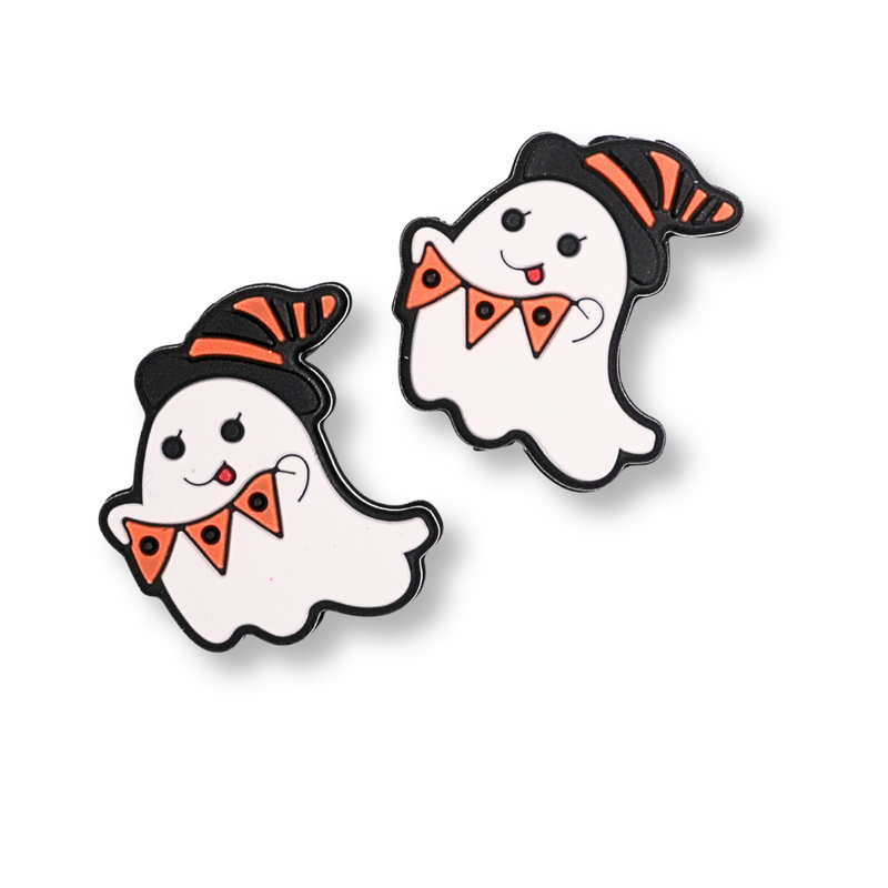 Halloween Ghost Tip Topper Set for Knitting Needles