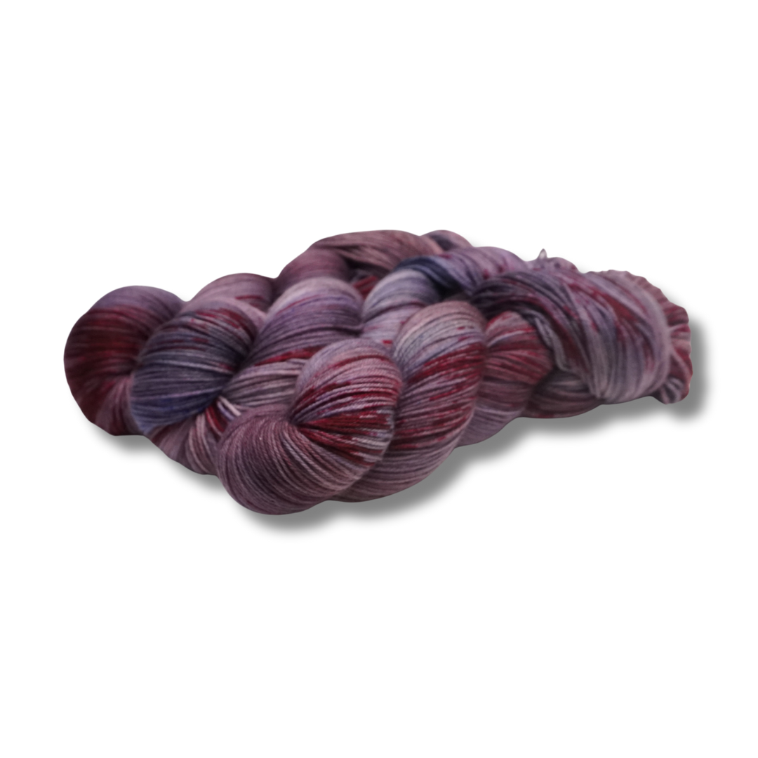 Plum Struck | Fingering Weight | Plush Sock Base