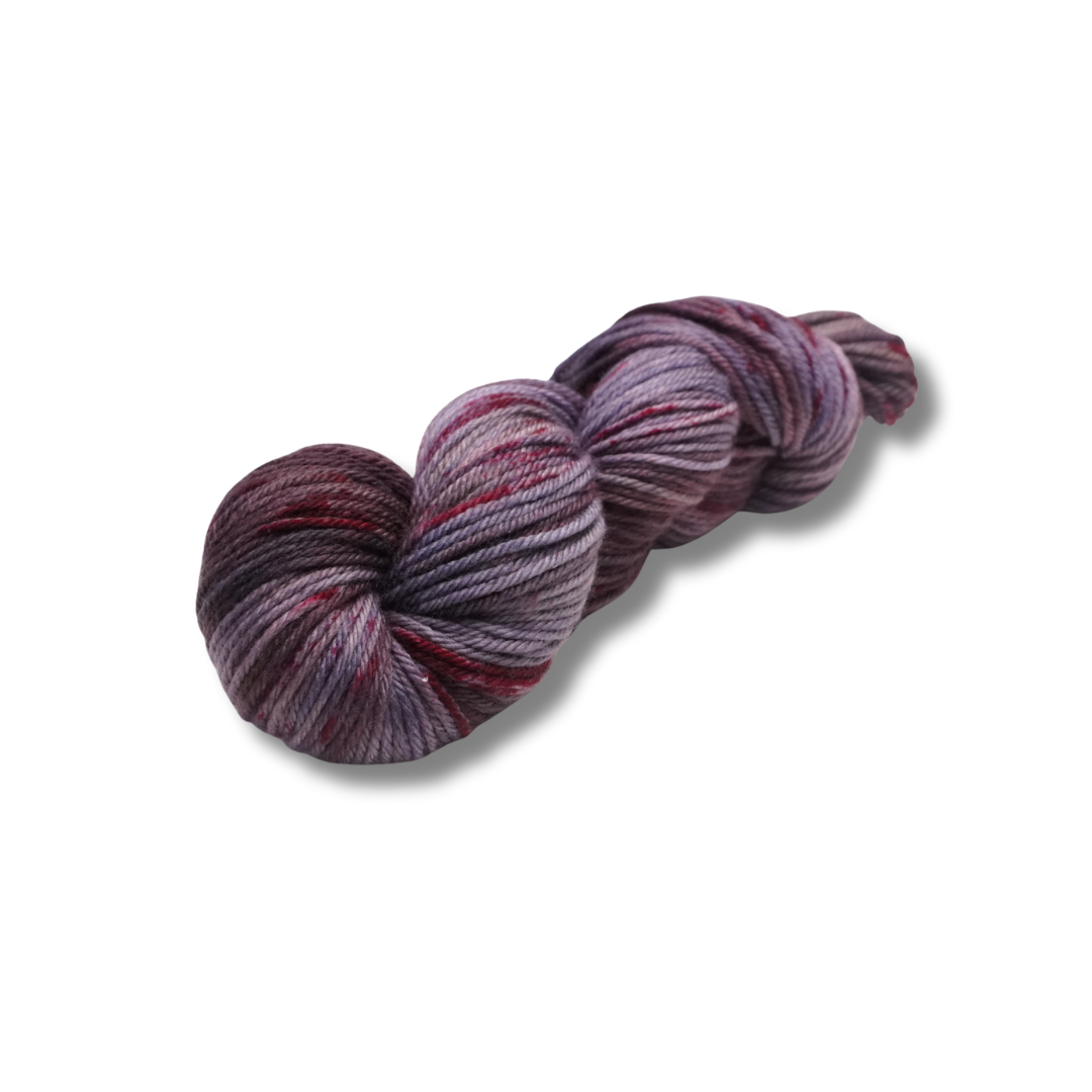 Plum Struck | Worsted Weight | Plush Worsted Base