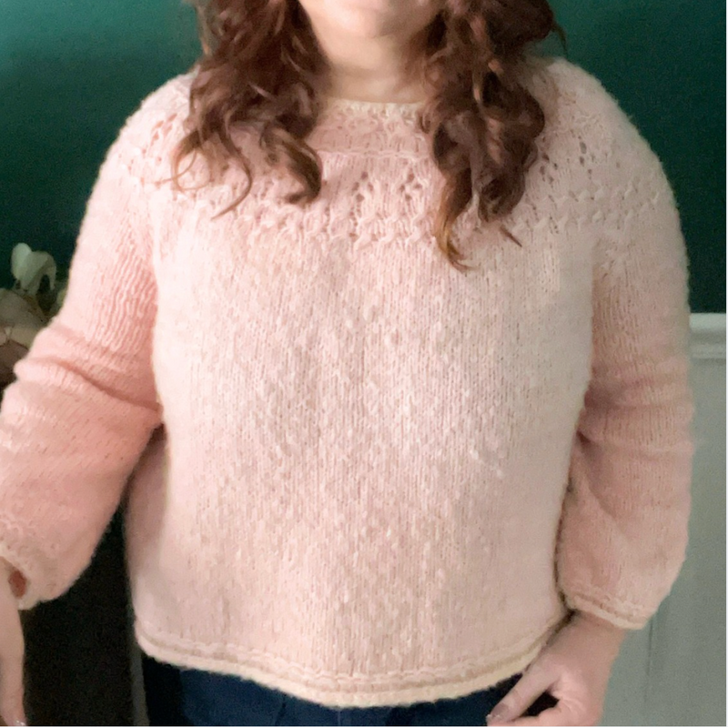 Ranunculus sweater