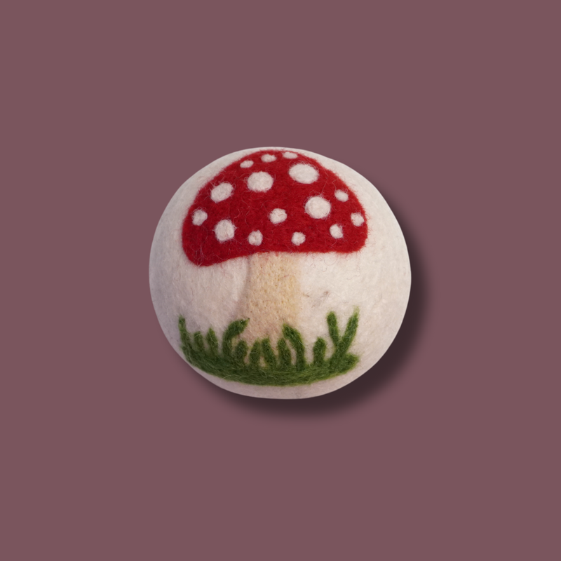 Mushroom Wool Dryer Ball
