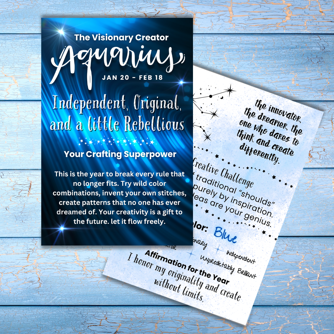 PREORDER: Aquarius | Part of the 2026 Zodiac Collection