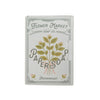 Flower Market peppermint paper soap booklet cover