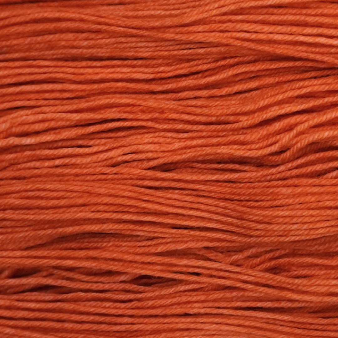 Boo Crew Color Bar Plush Sock fingering weight yarn, close-up of the color