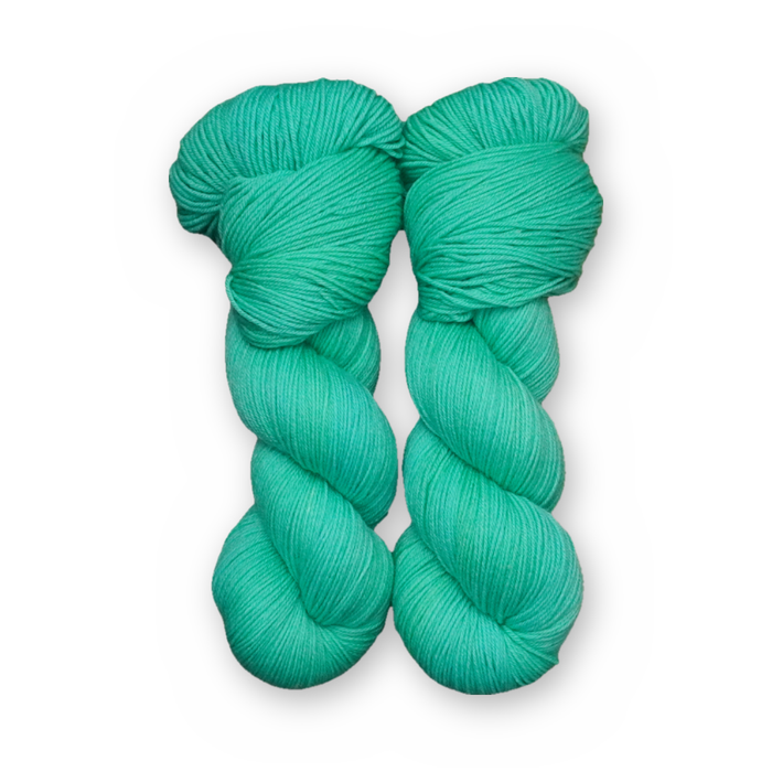 Clover Road Sock Set main color: Clover Road Color Bar Plush Sock fingering weight yarn, 100g skein