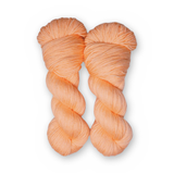 Creamsicle Color Bar Plush DK weight yarn, 100g skein