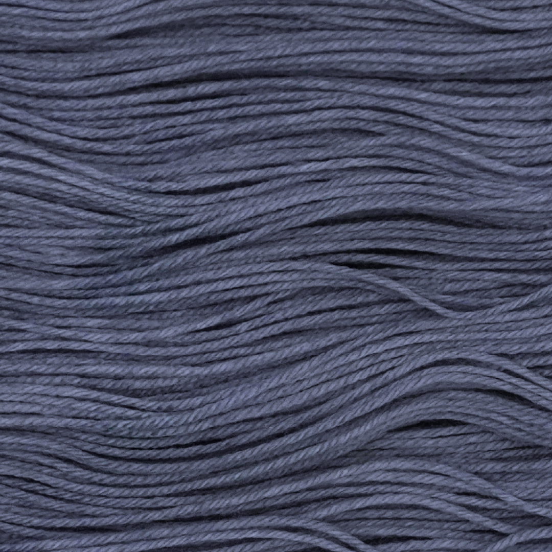 Final Draft Color Bar Plush Sock fingering weight yarn, close-up of the color