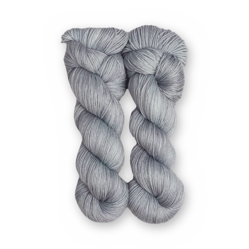 Fresh Outta Clucks Color Bar Plush Sock fingering weight yarn, 100g skein