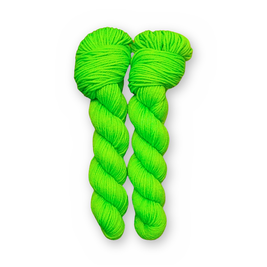 Ghoul's Night Out DK Color Quartet main color: Ghoul's Night Out Color Bar Plush DK weight yarn, 50g skein