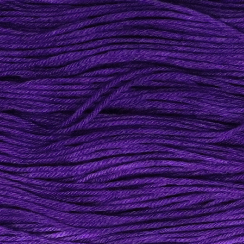 Grape Color Bar Plush DK weight yarn, close-up of the color