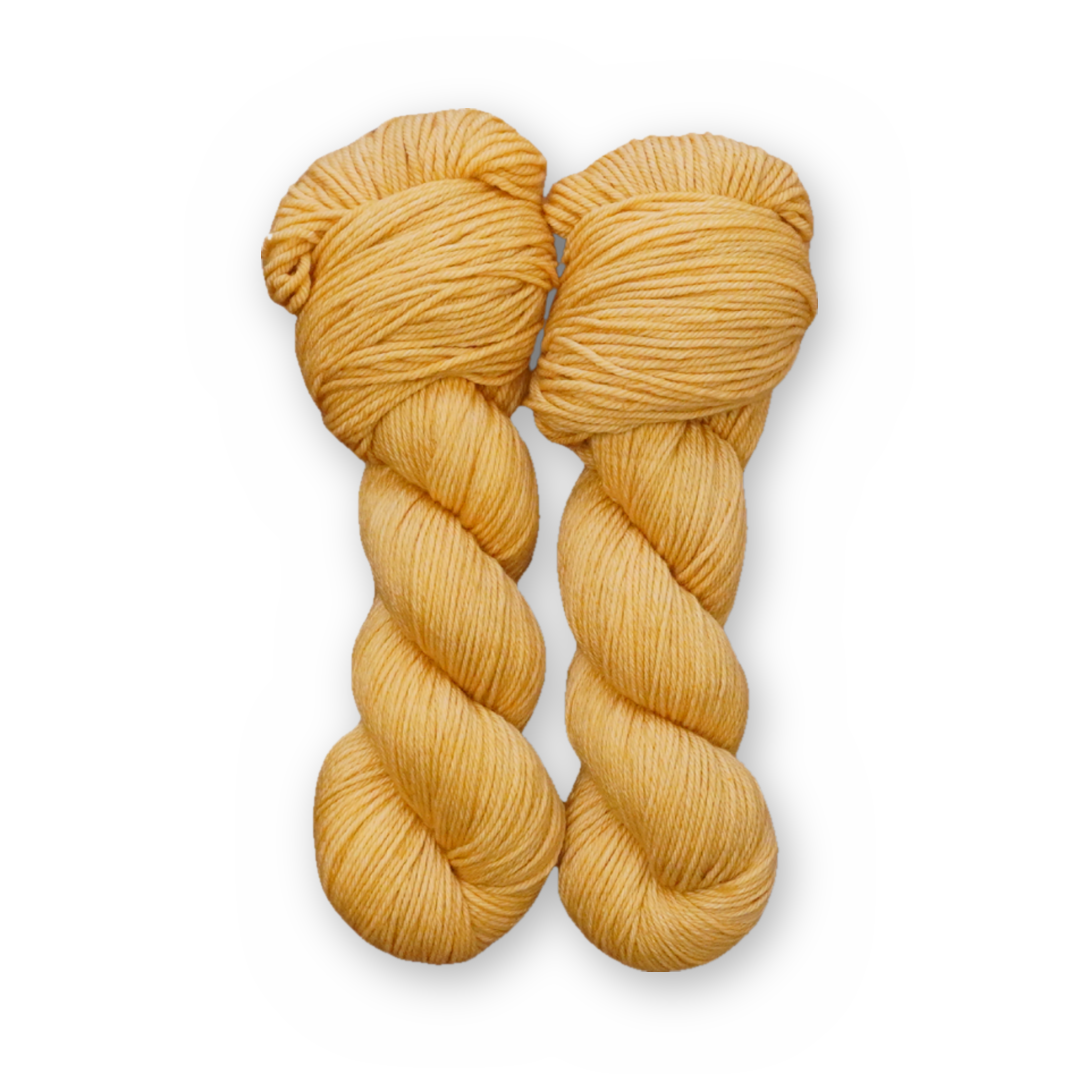 Honeycomb DK Sock Set main color: Honeycomb Color Bar Plush DK weight yarn, 100g skein