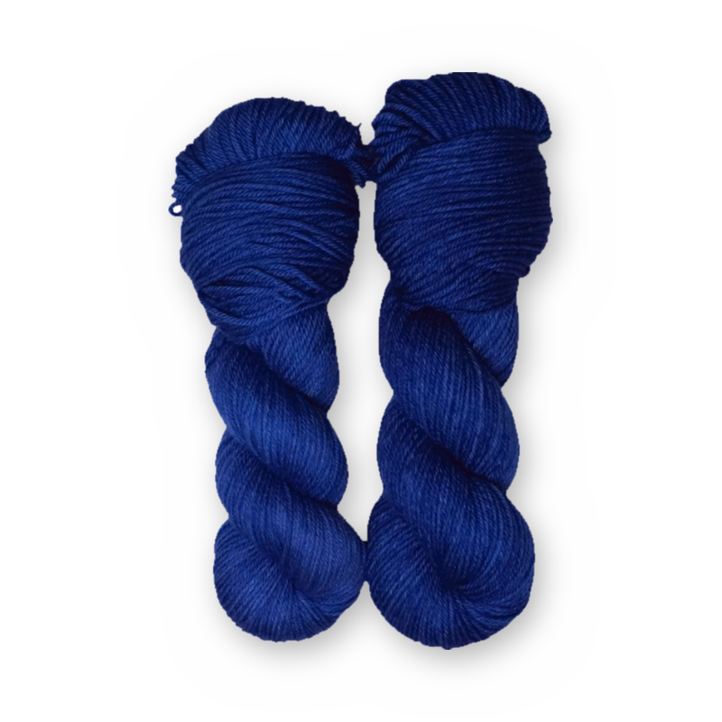 Huckleberry Color Bar Plush DK weight yarn, 100g skein