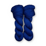 Huckleberry Color Bar Plush Sock fingering weight yarn, 100g skein