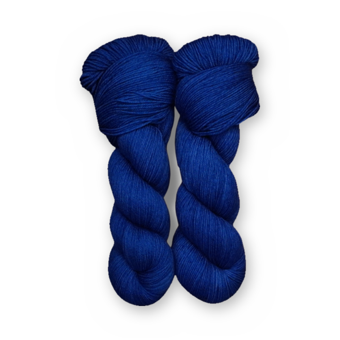 Huckleberry Sock Set main color: Huckleberry Color Bar Plush Sock fingering weight yarn, 100g skein