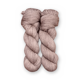 Iced Latte Color Bar Plush DK weight yarn, 100g skein