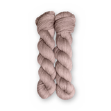 Iced Latte Color Bar Plush Sock fingering weight yarn, 50g skein