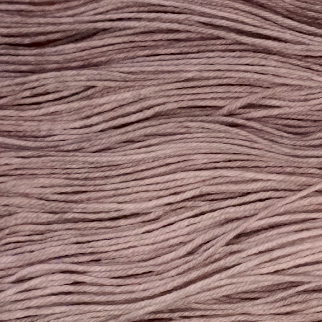 Iced Latte Color Bar Plush Sock fingering weight yarn, close-up of the color
