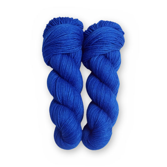 Midnight Flutter Color Bar Plush DK weight yarn, 100g skein