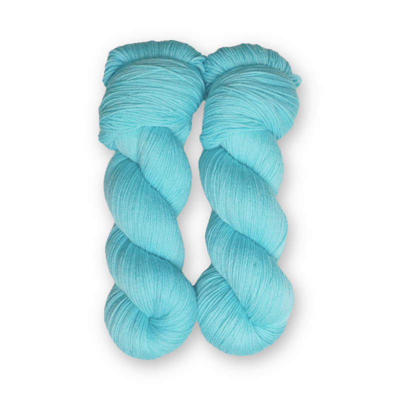 Mummy Dearest Color Bar Plush Sock fingering weight yarn, 100g skein