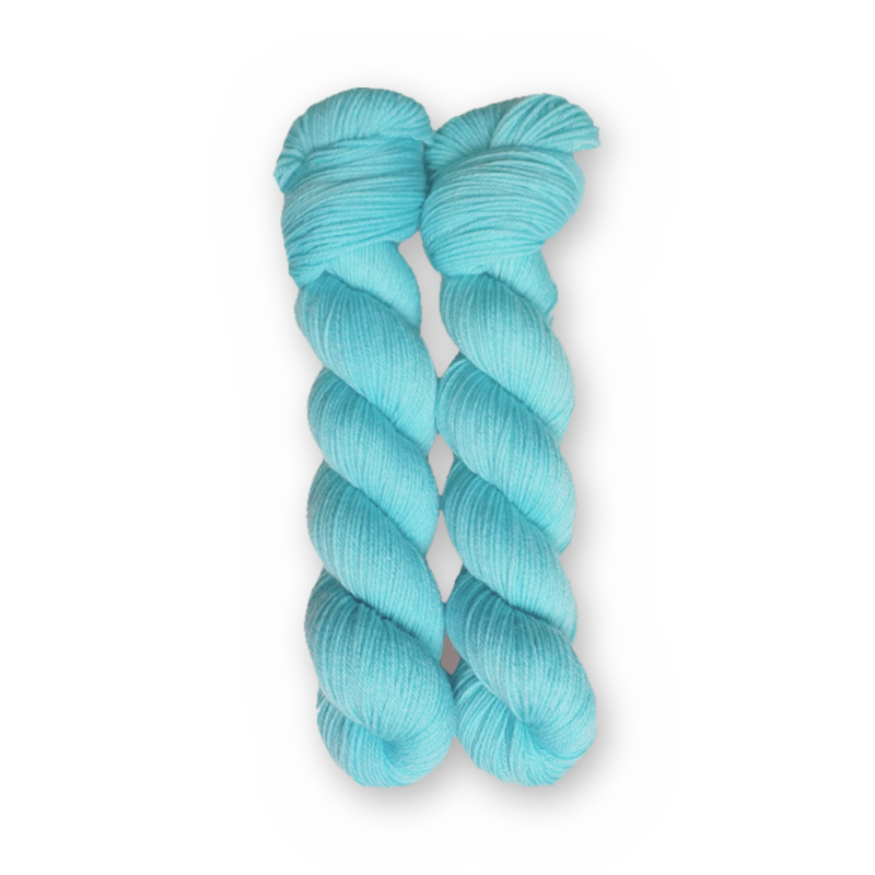 Mummy Dearest Color Bar Plush Sock fingering weight yarn, 50g skein