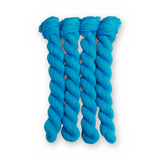 Party Favor Color Bar Plush Sock fingering weight yarn, 20g mini skein