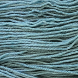 Patina Color Bar Plush DK weight yarn, close-up of the color