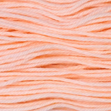 Peaches Color Bar Plush DK weight yarn, close-up of the color