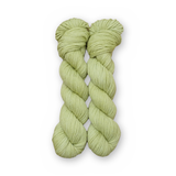 Pistachio Color Bar Plush DK weight yarn, 50g skein