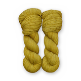 Pressed Olive Color Bar Plush DK weight yarn, 100g skein