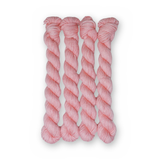 Pressed Petal Color Bar Plush DK weight yarn, 20g mini skein