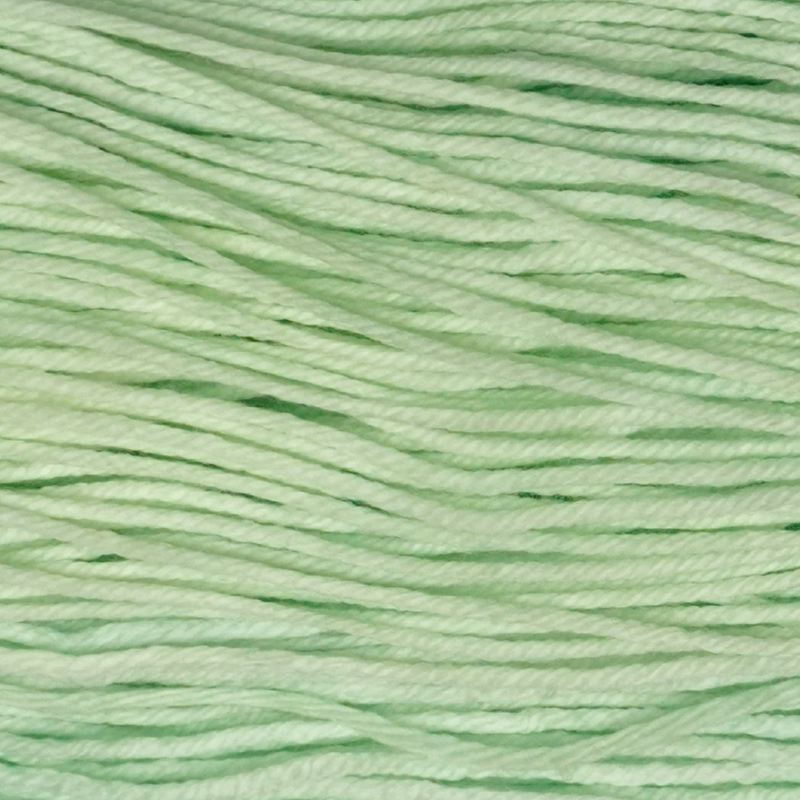Private Label Color Bar Plush DK weight yarn, close-up of the color
