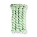 Private Label Color Bar Plush Sock fingering weight yarn, 20g mini skein