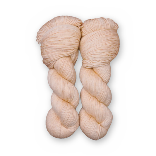 Shortbread Color Bar Plush Sock fingering weight yarn, 100g skein