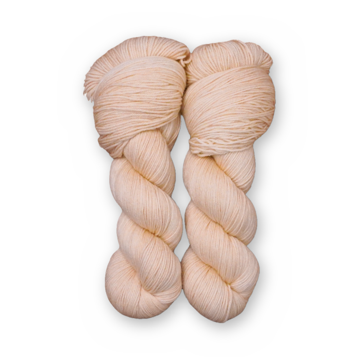 Shortbread Sock Set main color: Shortbread Color Bar Plush Sock fingering weight yarn, 100g skein